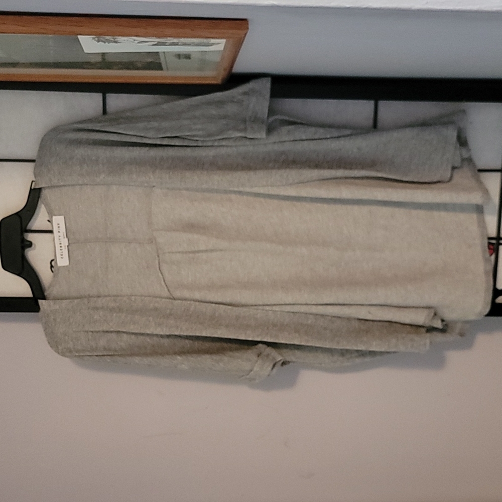 Grey Coverup Cardigan
